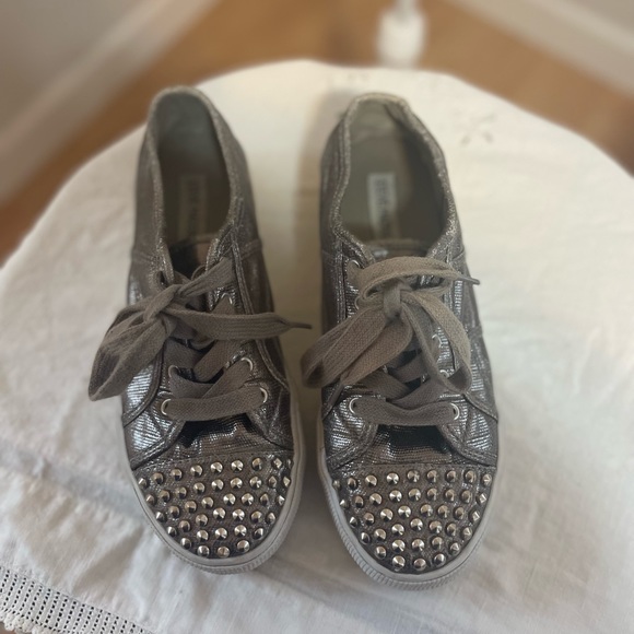 EUC STEVE MADDEN BRAADY PLATFORM SNEAKER - Picture 1 of 6